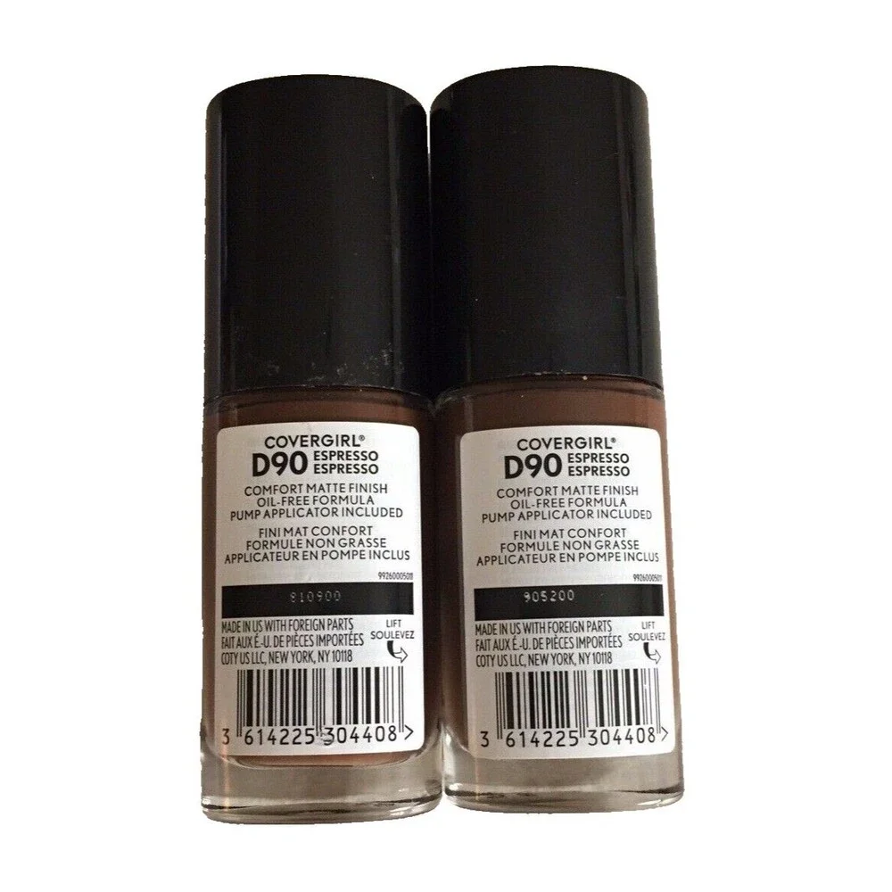 Covergirl Trublend Matte Made Liquid Foundation D90 Espresso 1 Fl oz 2 Pack